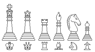chess pieces drawing names