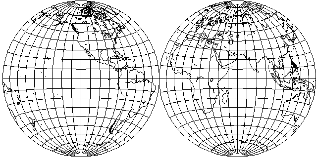 gprojector turn azimuth map to equirectangular