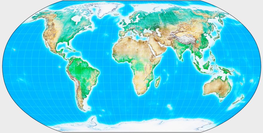 The Hobo Dyer Equal Area Projection The Equal Earth Projection