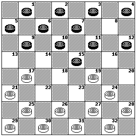 Live Checkers game 80. Series of 3 games against a Grand Master on